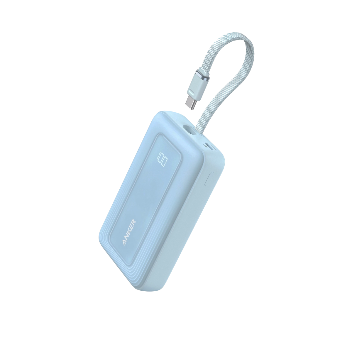 Anker Power Bank 10000 mAh 30W Built-In USB-C Kablovi Plava