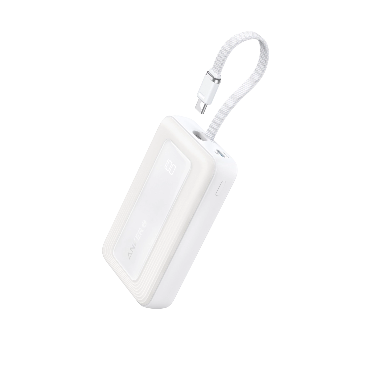 Anker Power Bank 20000 mAh 30W Built-In USB-C Kablovi Bela