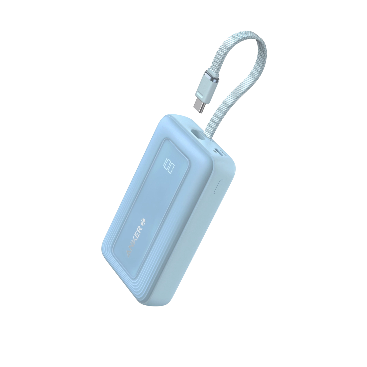 Anker Power Bank 20000 mAh 30W Built-In USB-C Kablovi Plava