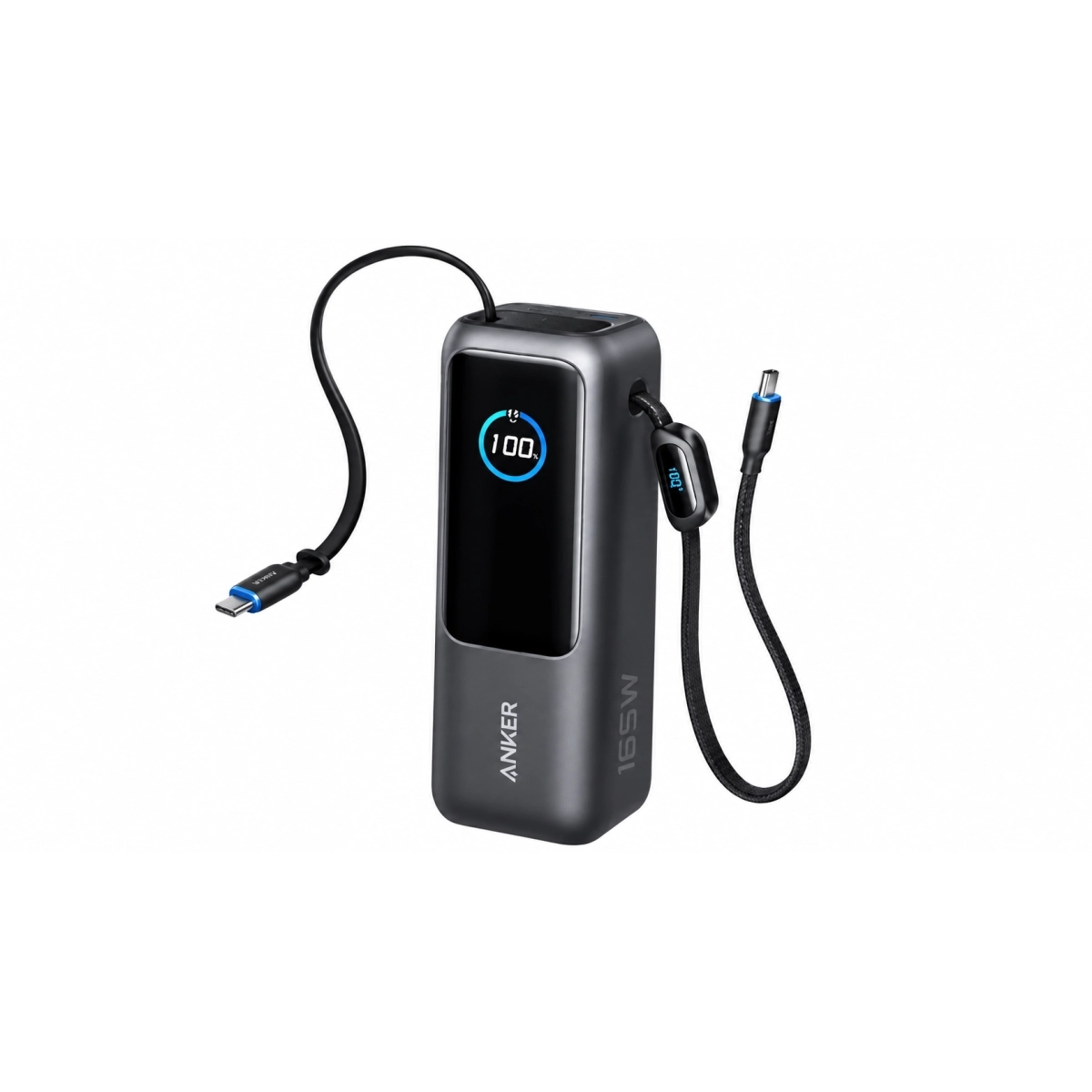 Anker Power Bank 25.000 mAh 165W Built-In USB-C Crna