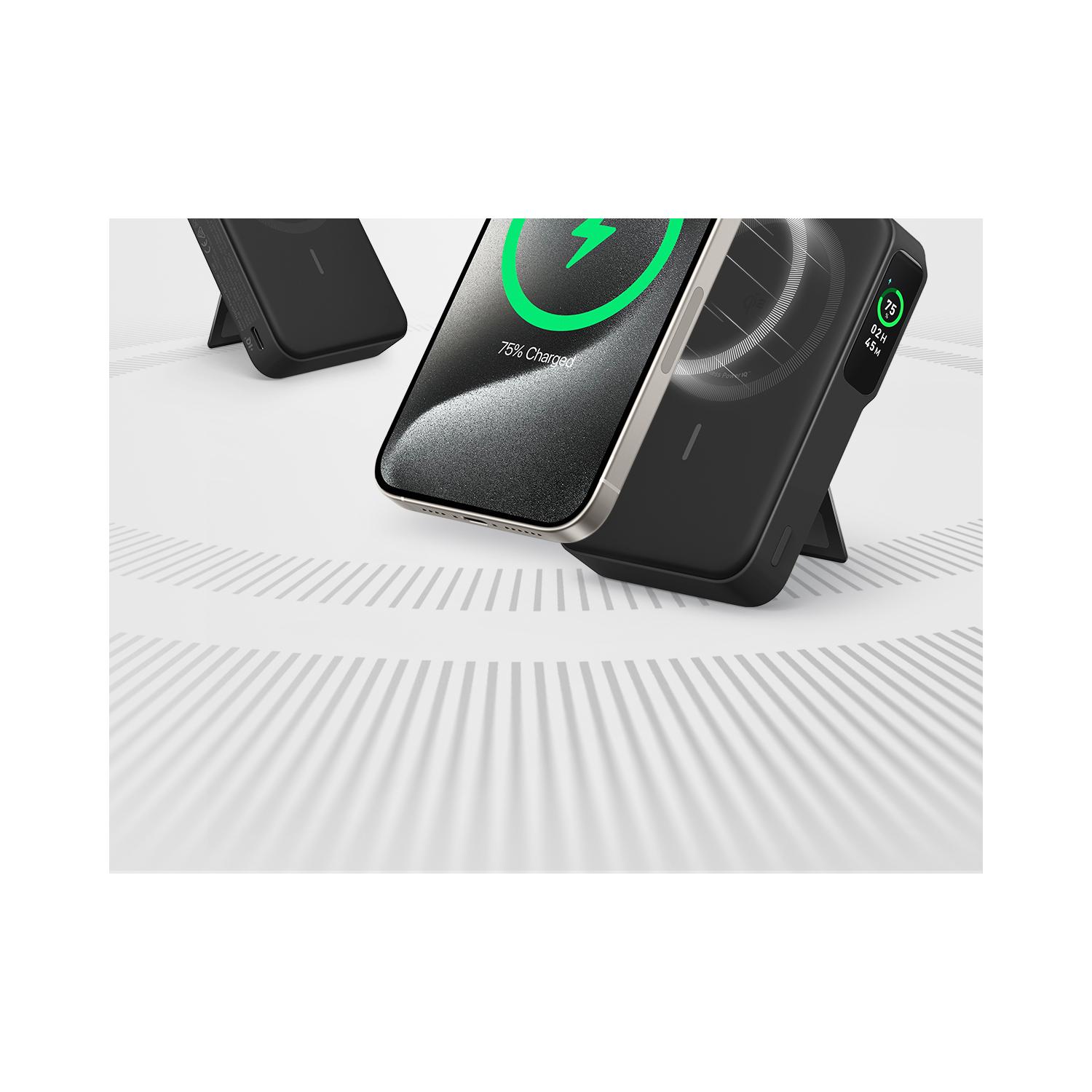 Anker MagGo Power Bank 10000 mAh Crna
