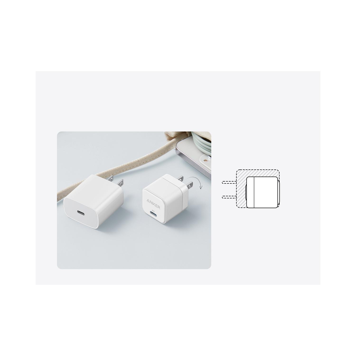 Anker PowerPort III Punjač 20W Bela