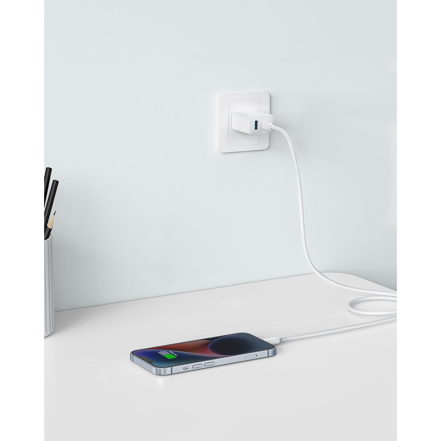 Anker Punjač 20W 2 Ports Bela