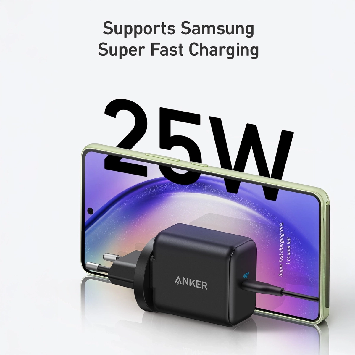 Anker 312 Punjač 25W Crna