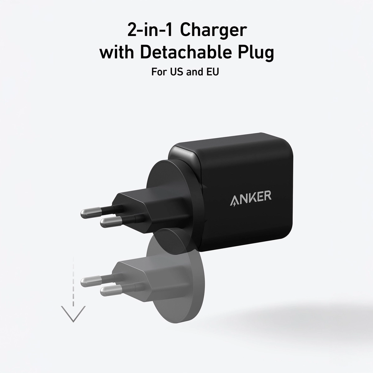 Anker 312 Punjač 25W Crna