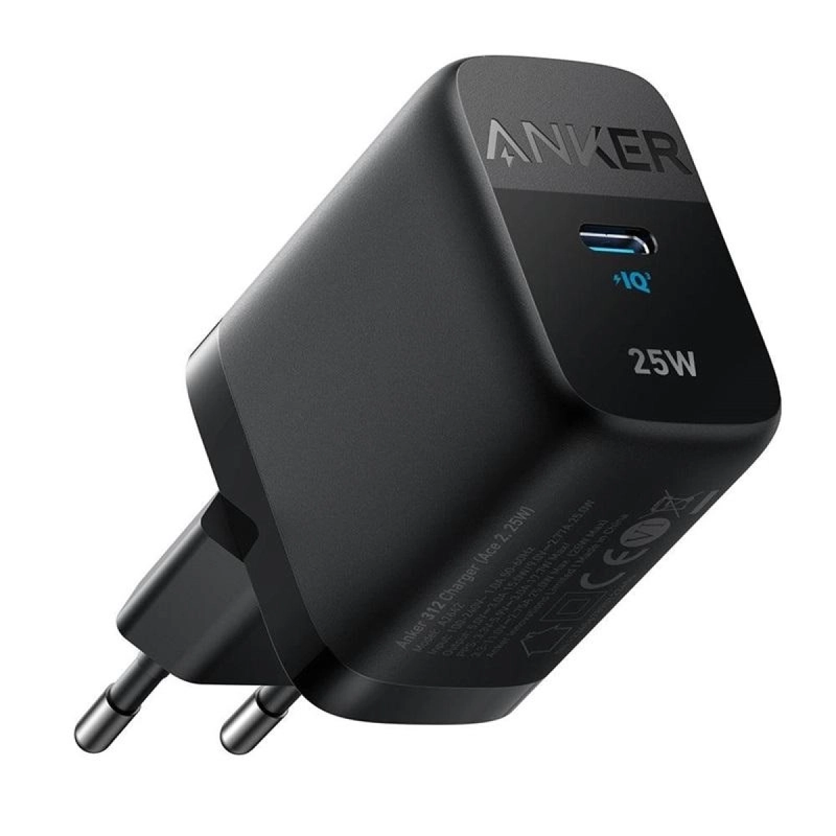 Anker Punjač 25W 312 USB-C Crna