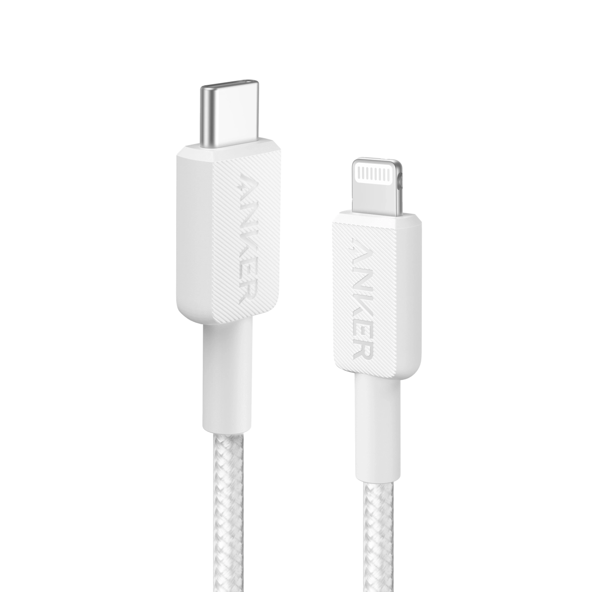 Anker 322 Kabl USB-C na Lightning 3ft Braided Bela