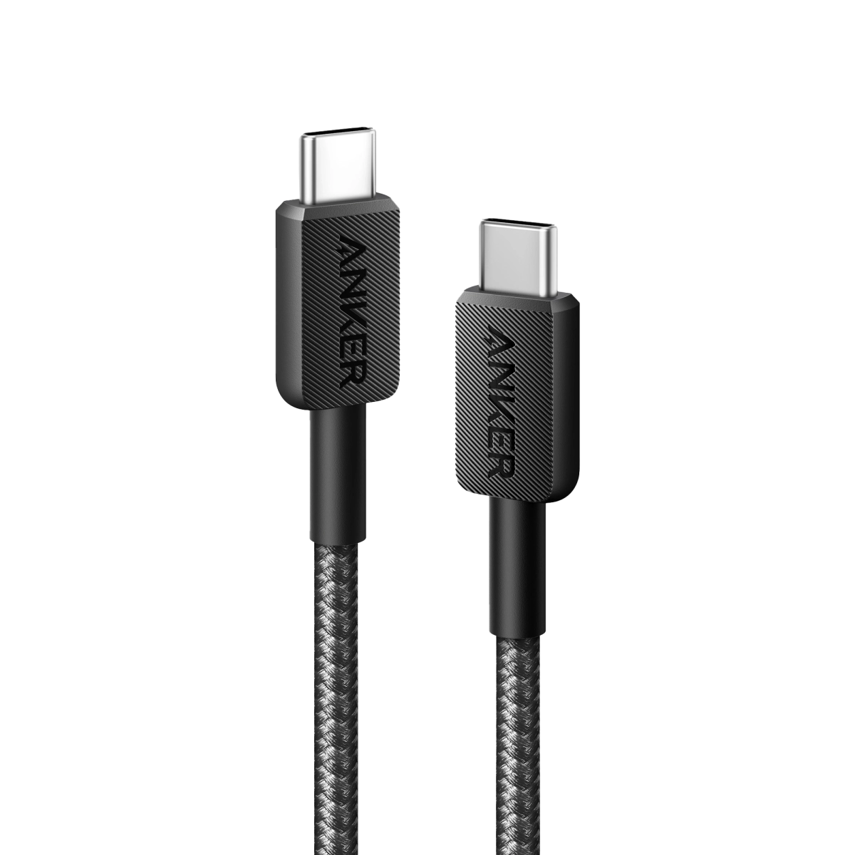 Anker 322 Kabl USB-C na USB-C 3ft Braided Crna