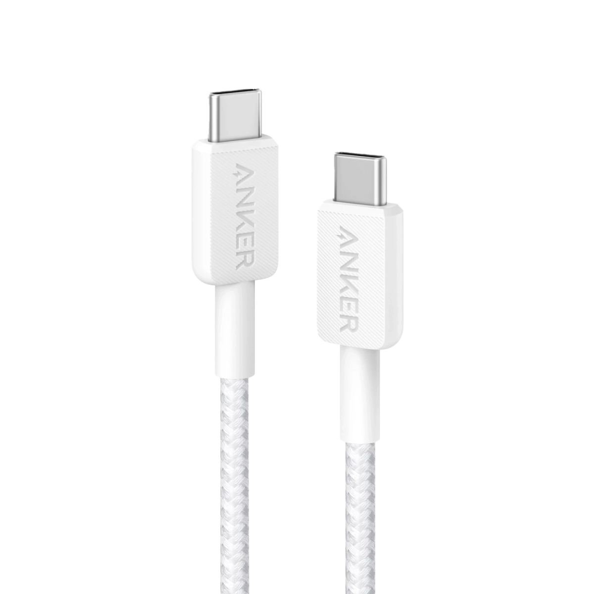 Anker Kabl 322 USB-C na USB-C 60W 480Mbp 0.9m Braided Bela