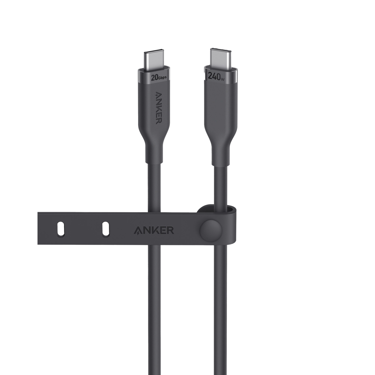 Anker Kabl USB-C na USB-C 3 ft 240W 20 Gbps Bio-Based Crni