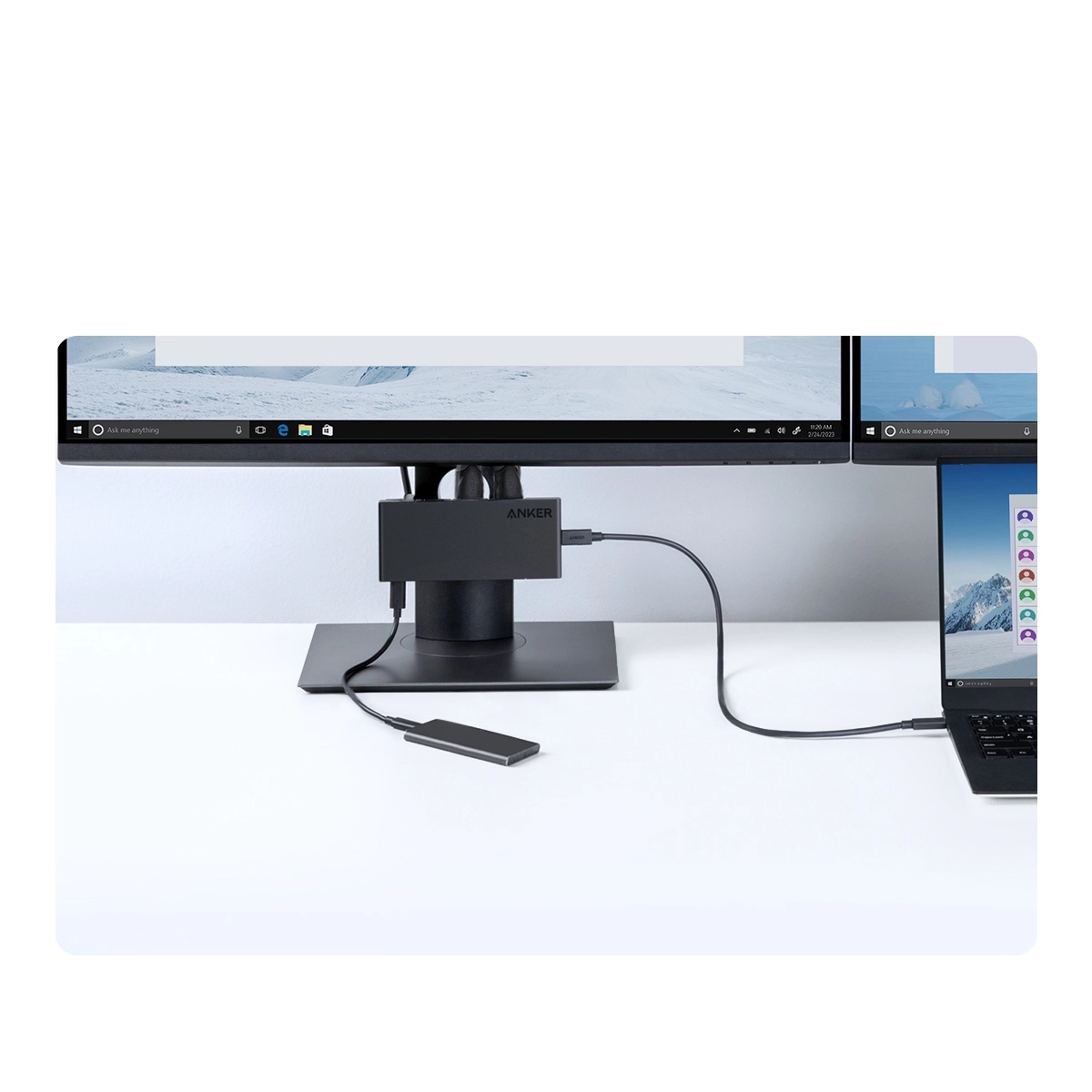 Anker 364 USB C Hub 10-u-1 Dual 4K HDMI