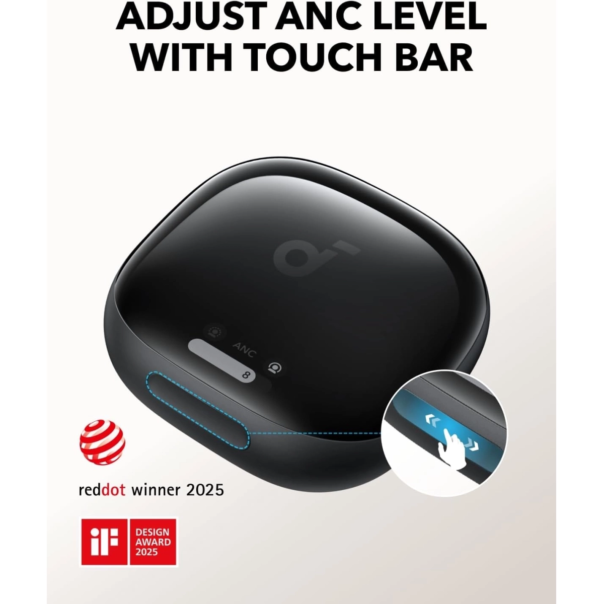 Soundcore Liberty 4 Pro TWS slušalice Crna