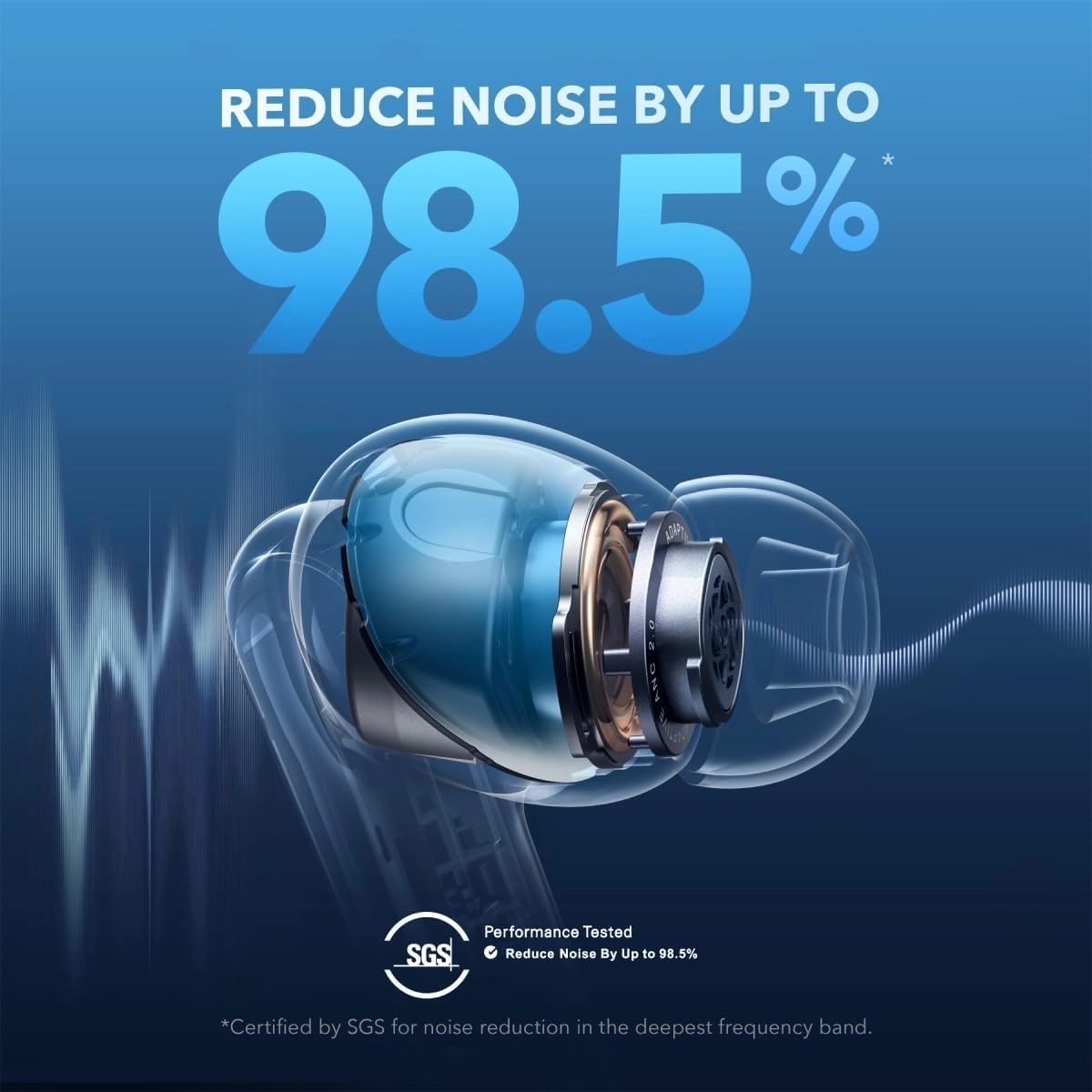 Soundcore Liberty 4 NC TWS slušalice Plava
