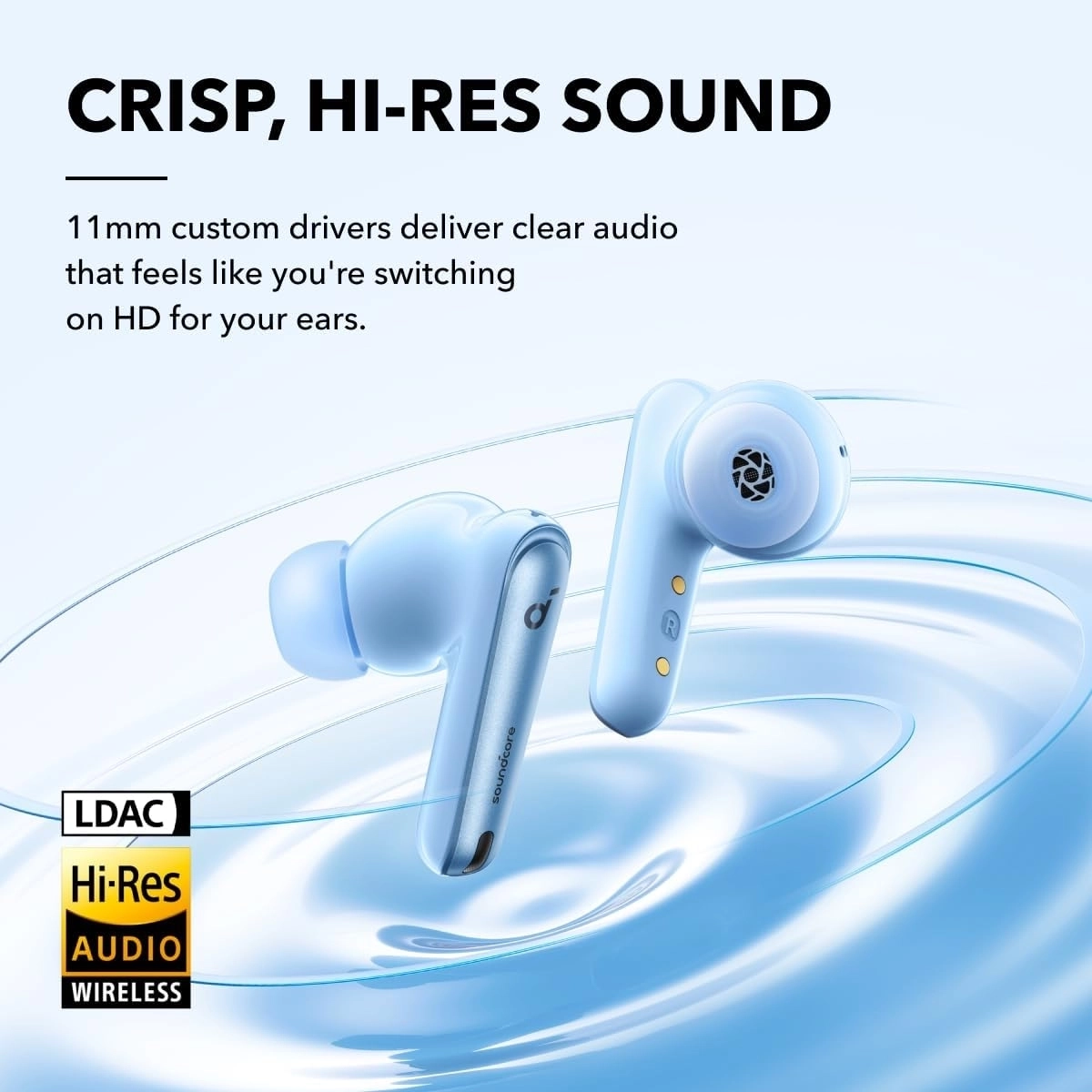 Soundcore Liberty 4 NC TWS slušalice Svetloplava