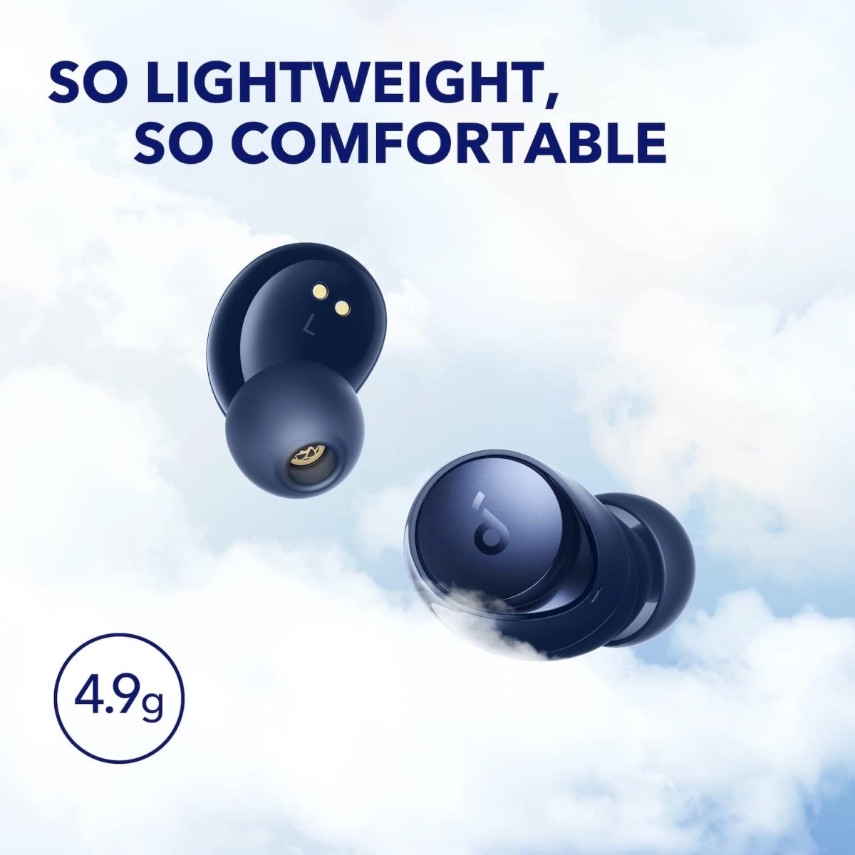 Soundcore Space A40 TWS slušalica Plava
