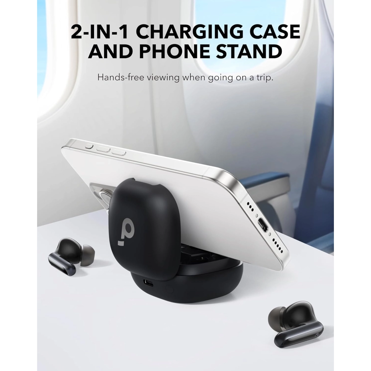 Soundcore P40i TWS slušalice Crna