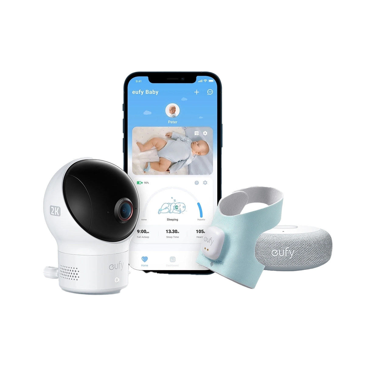 S340 Smart Sock Plava