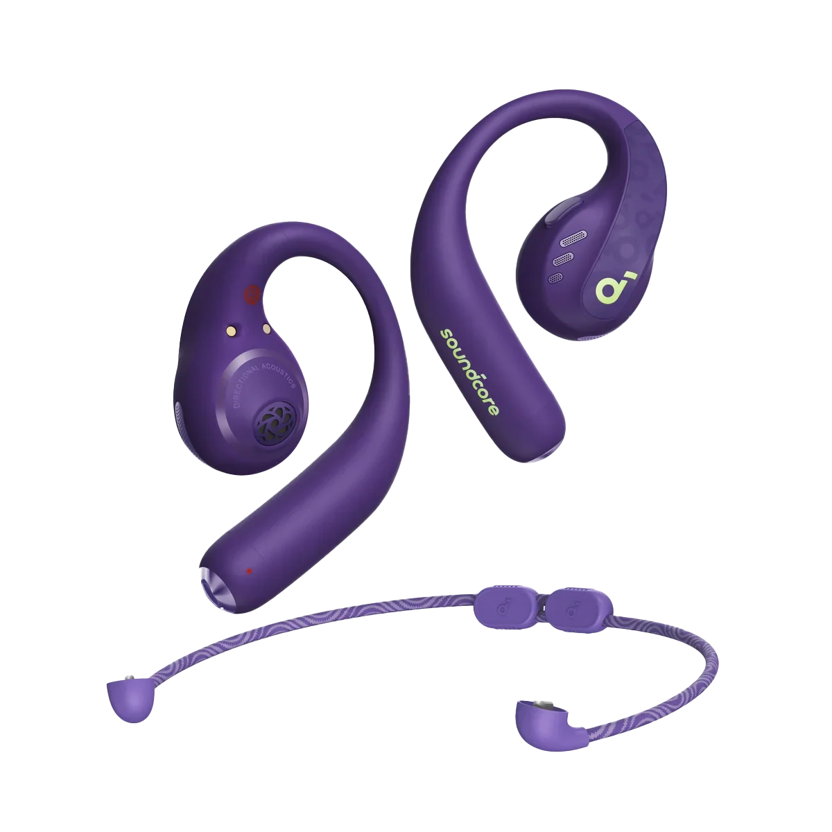 Soundcore AeroFit Pro Open Ear slušalice Ljubičasta