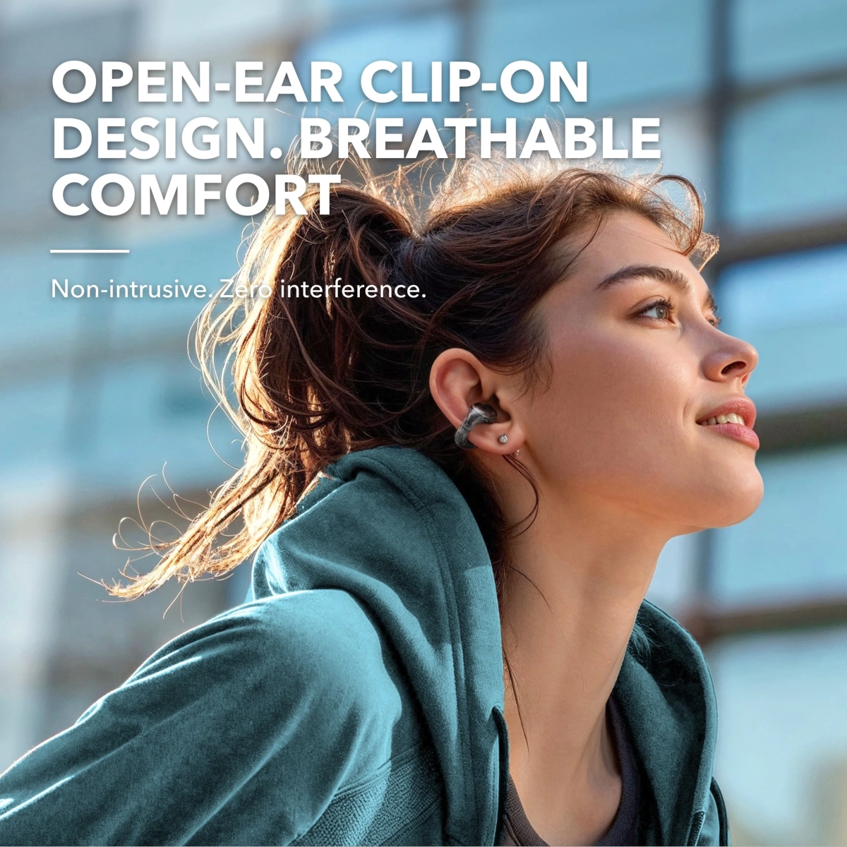 Soundcore C30i Open Ear slušalice Crna