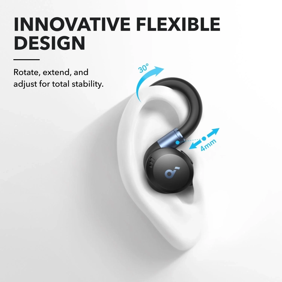 Soundcore Sport X20 TWS slušalice Crna