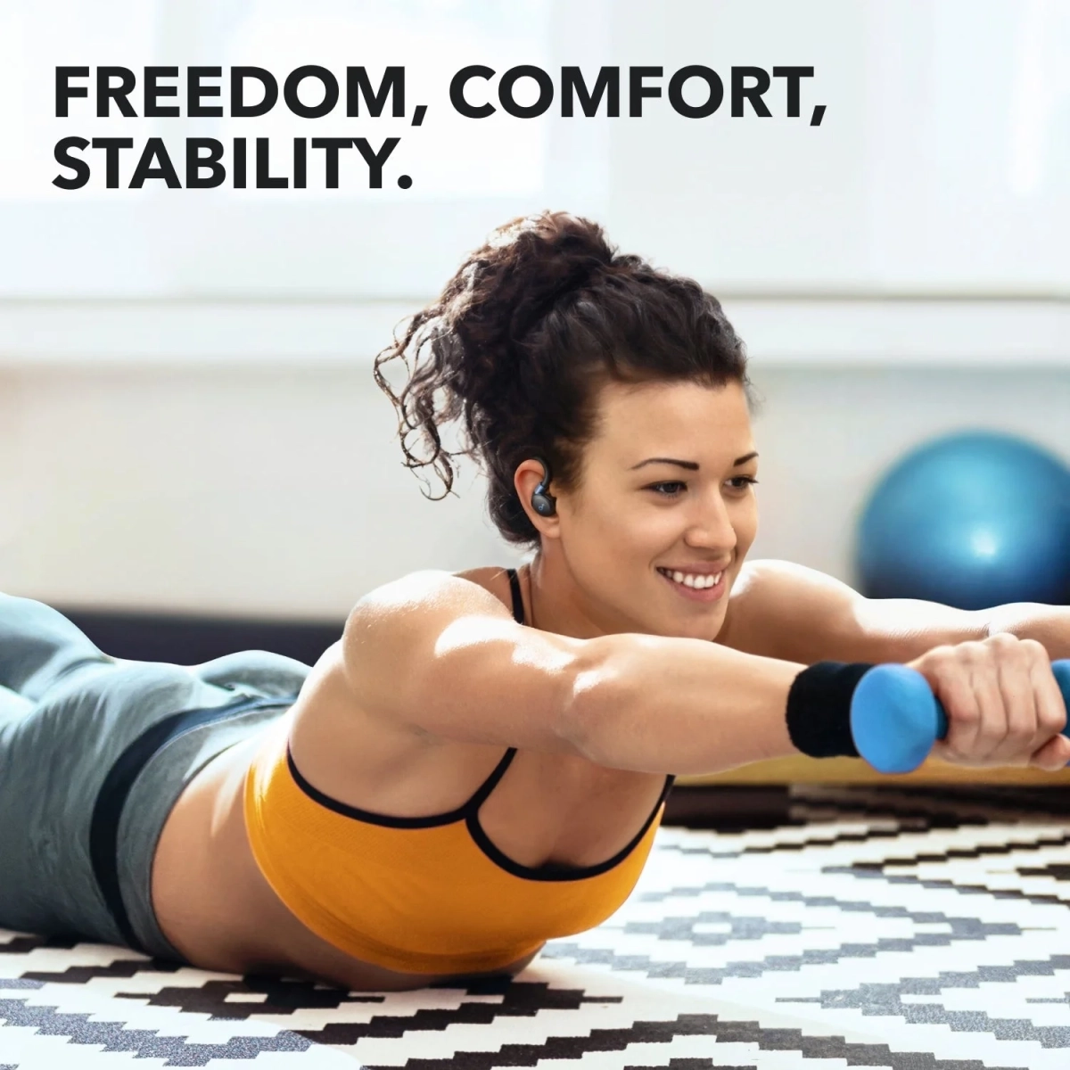Soundcore Sport X20 TWS slušalice Crna