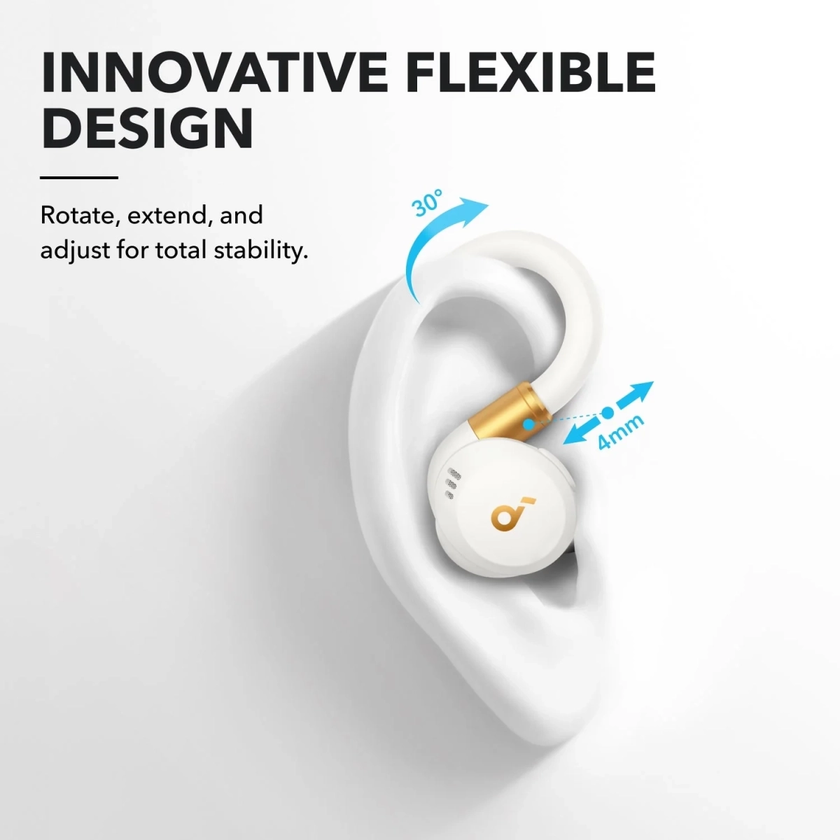 Soundcore Sport X20 TWS slušalice Bela