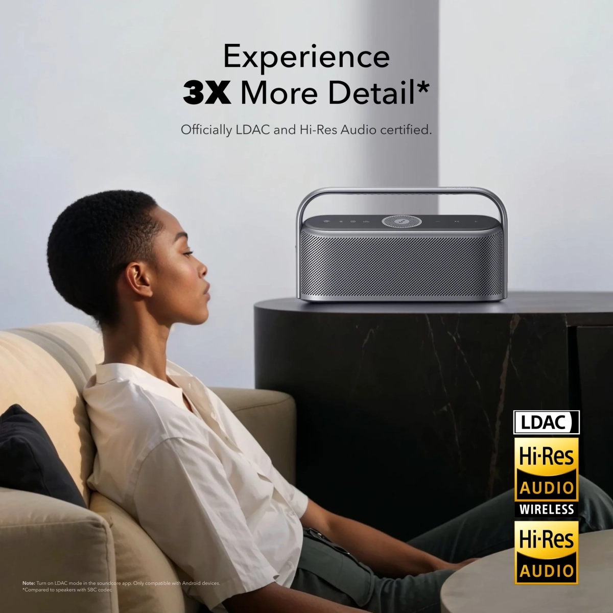 Soundcore Motion X600 Bluetooth Zvučnik Crna