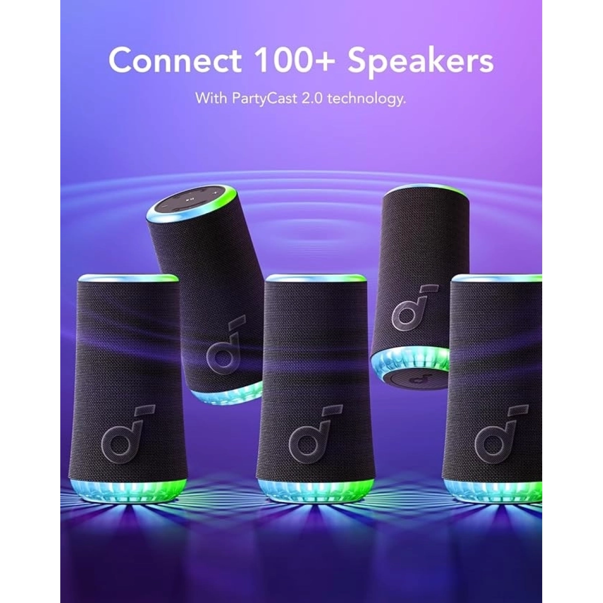 Soundcore Glow Bluetooth Zvučnik Crna