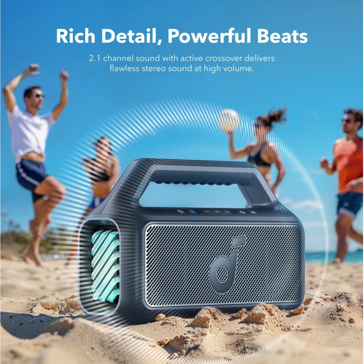Soundcore Boom 2 Bluetooth Zvučnik Crna