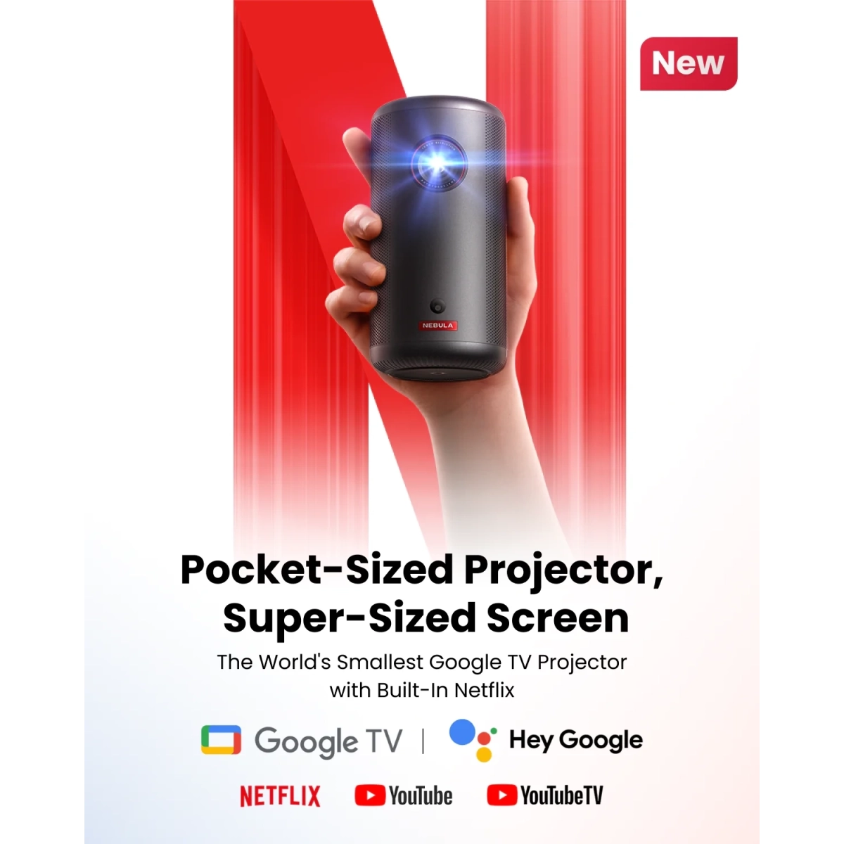 Nebula Capsule 3 Projektor Crna