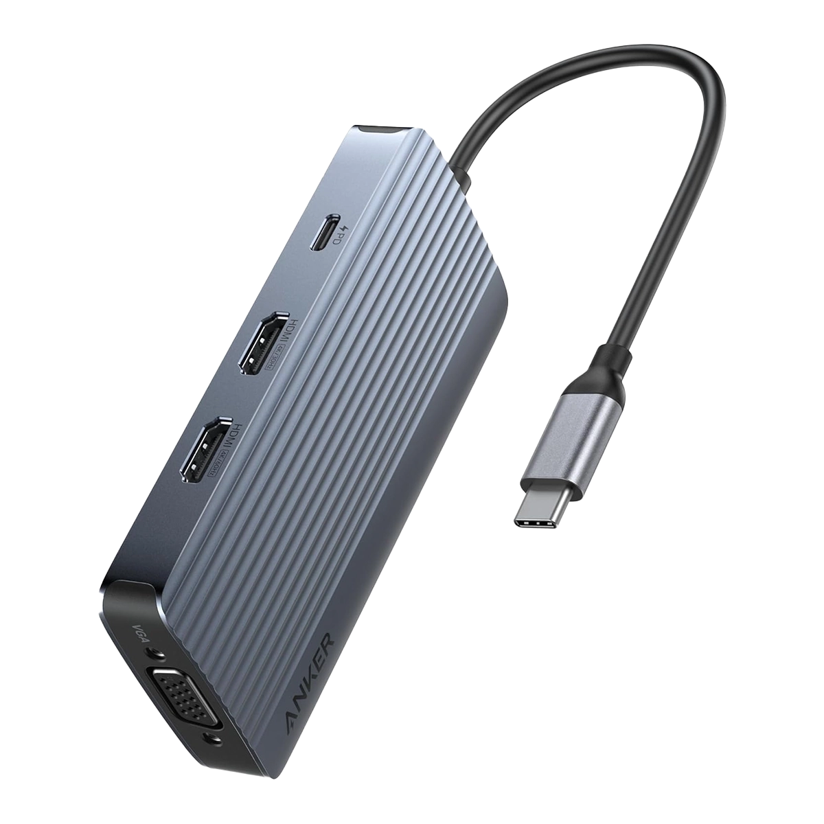 PowerExpand USB Hub 8-u-1 USB-C Triple-Display Hub