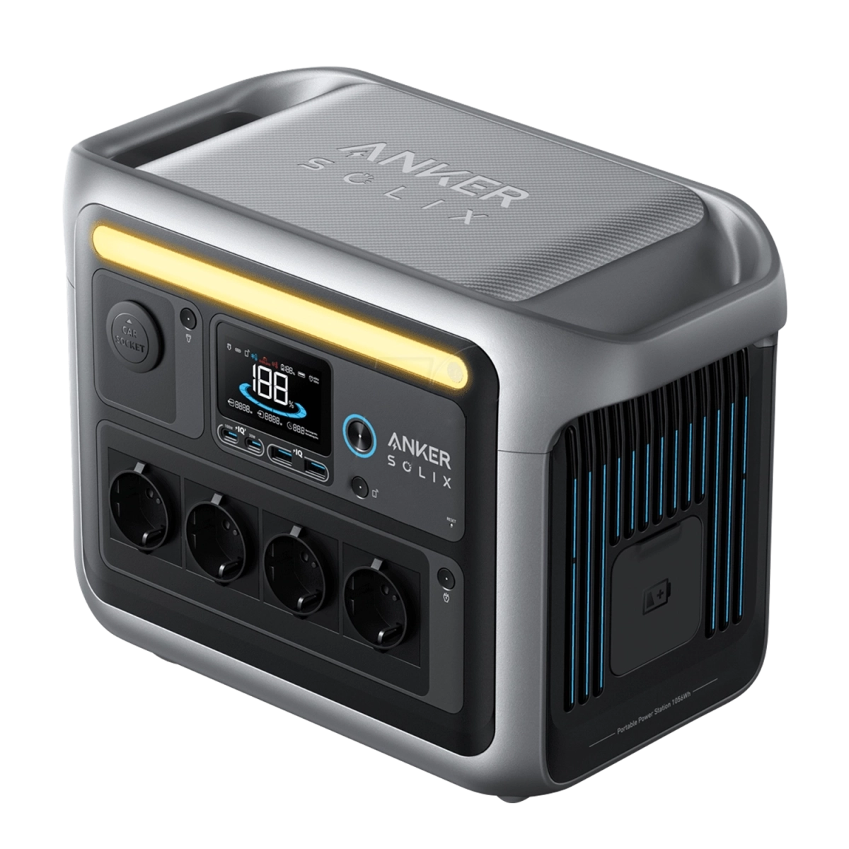 Anker SOLIX C1000X + BP1000X Expansion Battery