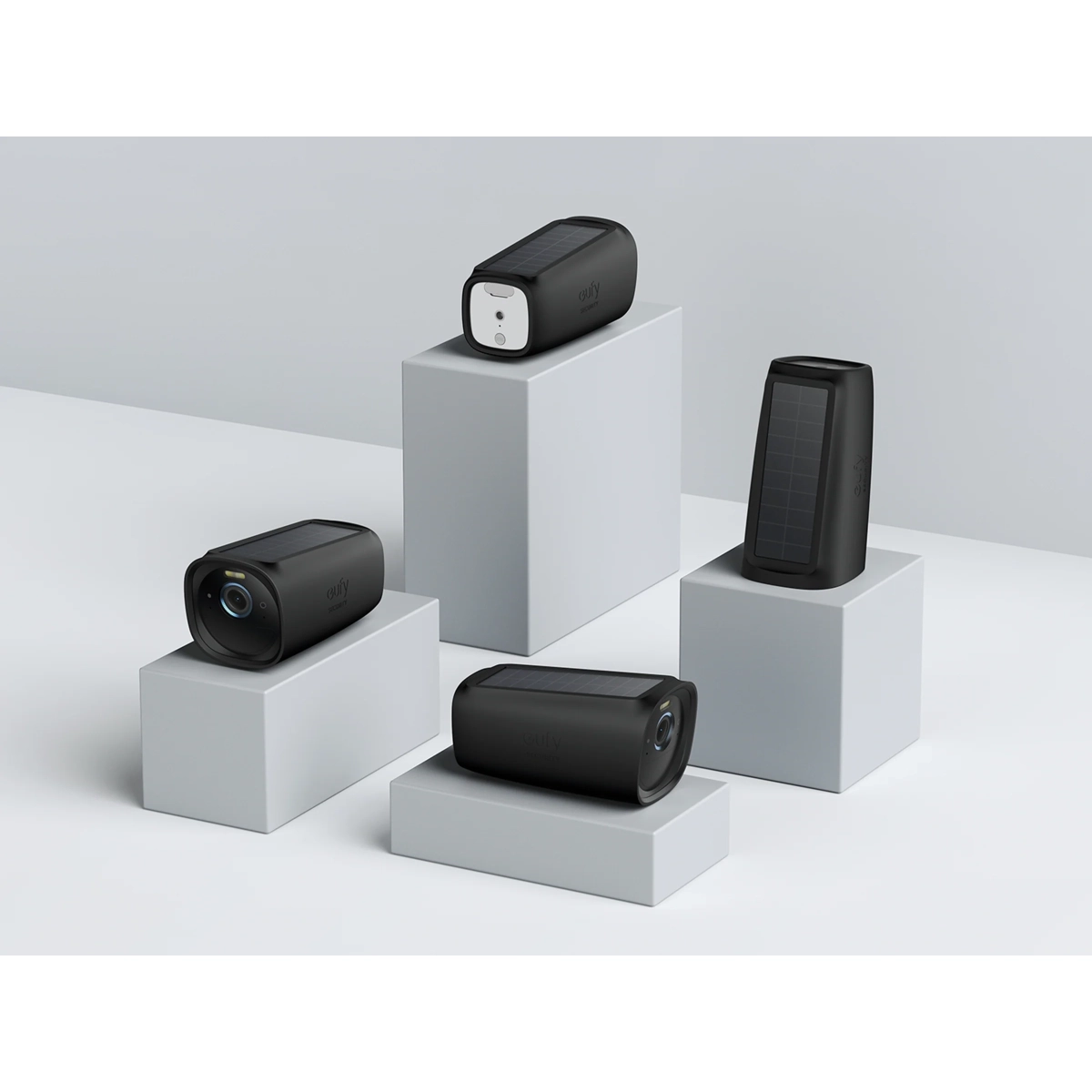 Eufy 2 set silicone skins in black for EufyCam3 B2C - UN Black 1