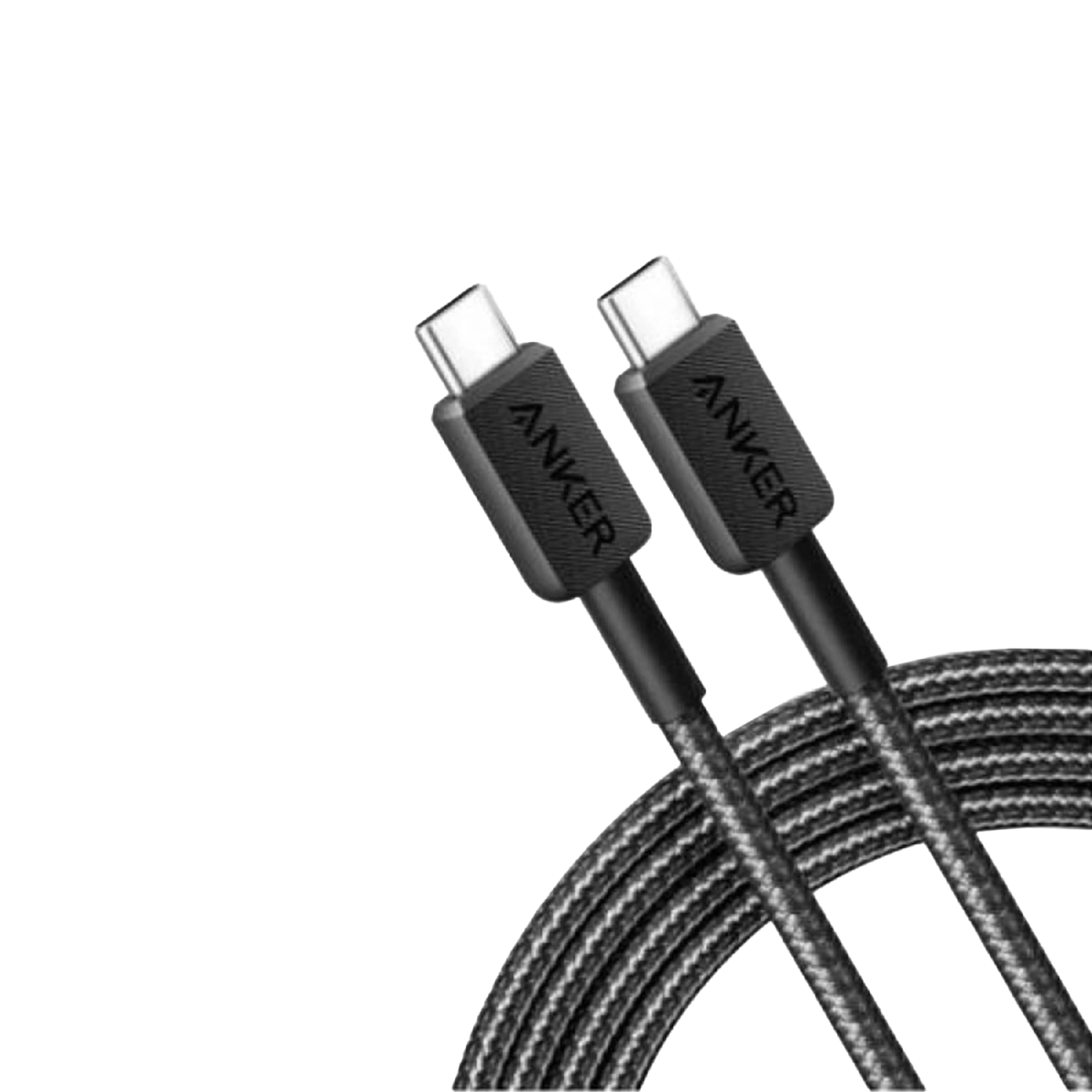 Anker USB-C to USB-C Cable (0.9m 240W, braided)  Crni