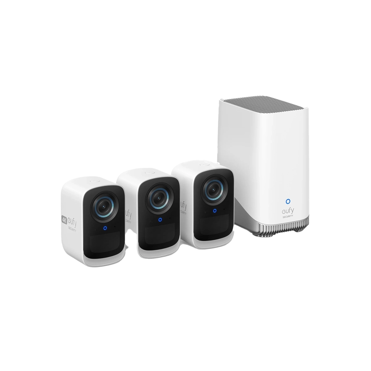 Eufy Security eufyCam 3C 3+1 Kit Bela