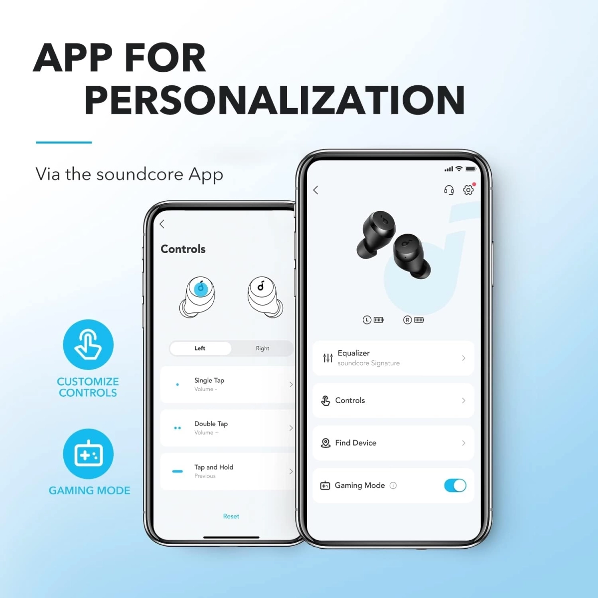 Soundcore A25i slušalice bele