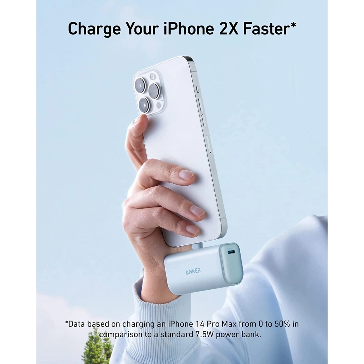 ANKER 621 PowerBank Built-In Lightning Connector