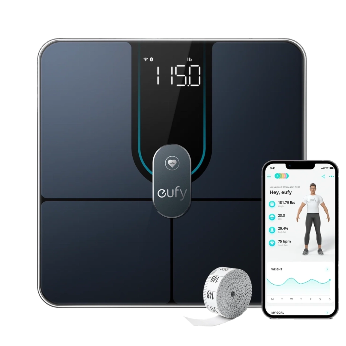 Eufy Smart Scale P2 Pro Telesna vaga