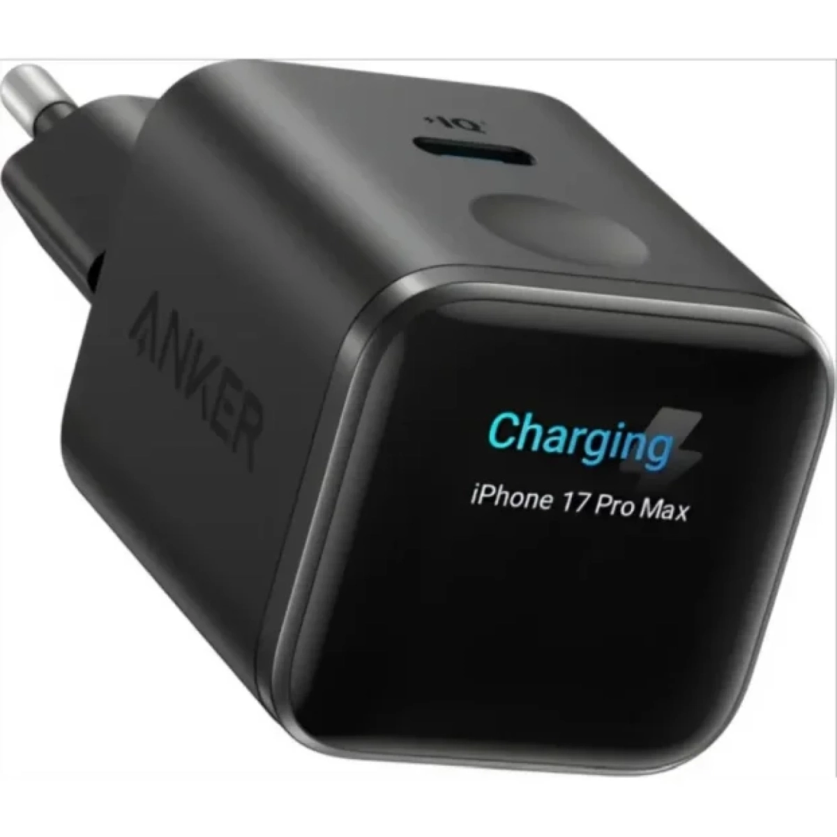 Anker Punjač 45W Nano GaN USB-C Crna Smart Display